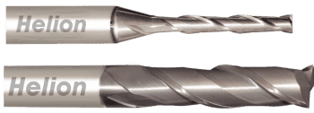 Fresa metal duro plana larga Z2 · 35°